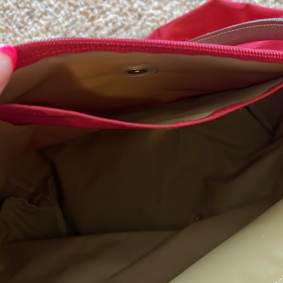 COPY - Red long champ medium size tote bag - Picture 7 of 7